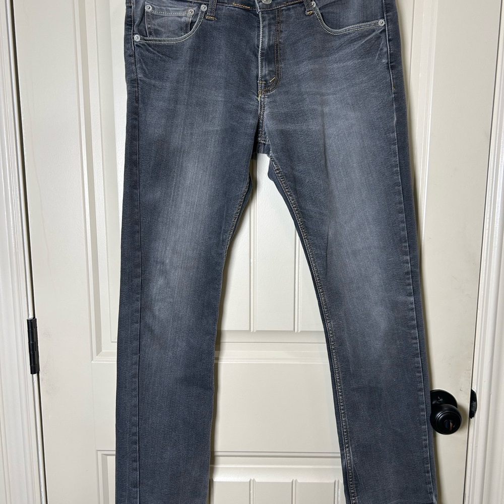 Levi’s Men's 511 Slim Straight Jeans‎ - Gray Wash Size 34x34